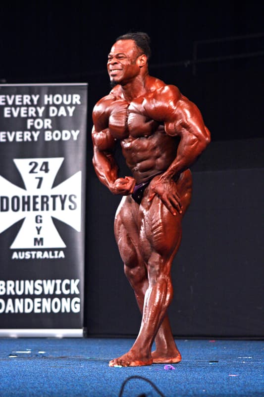 Kai Greene competing in Open division - Professional bodybuilding photo 1 of 1